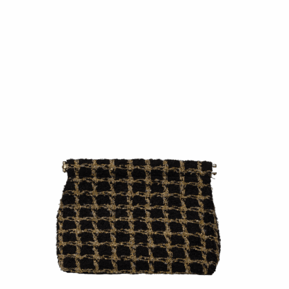 Trousse en tweed